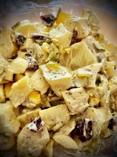 Una foto de Ensaladilla de patata con huevo y mostaza