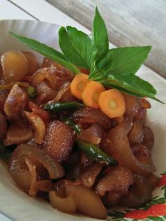 Foto resep Oseng kikil kecap