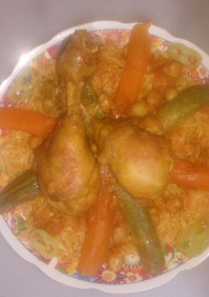 صورة لوصفة رشتة بصوص حمراء روعة