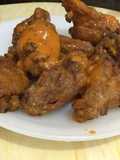 اجنحة الدجاج المقرمشة بصوص البافلو buffalo chicken wings