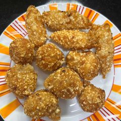 A picture of Sabudana pakoda.