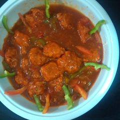 A picture of Gravy Manchurian.