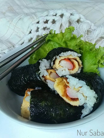 Bagaimana Membuat Nasi Nori Telur Dadar #pr_recookMantenElise yang Bikin Ngiler