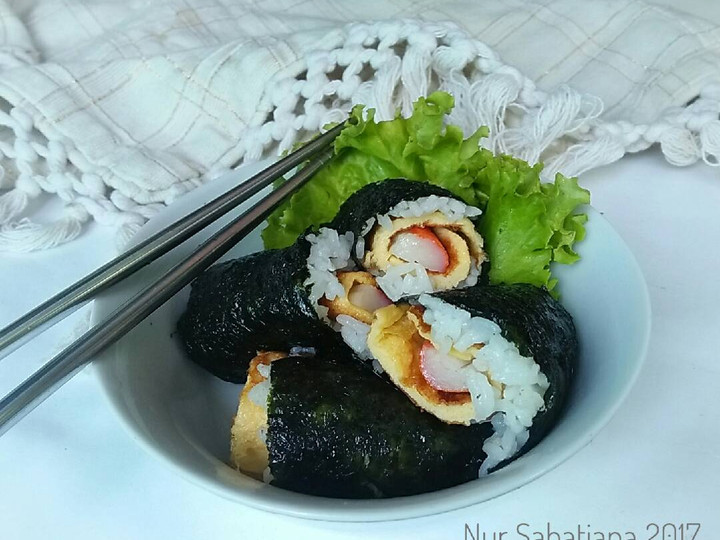 Bagaimana Membuat Nasi Nori Telur Dadar #pr_recookMantenElise yang Bikin Ngiler