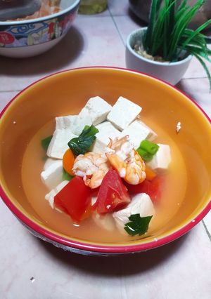 Foto resep Sup Tahu Udang 🍤
