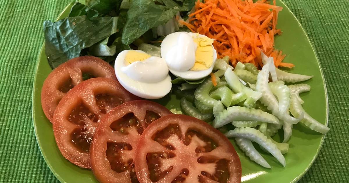 bicapa En marcha dividir Ensalada-almuerzo ideal dieta bajas calorías Receta de Patricia Quiroga  Newbery- Cookpad