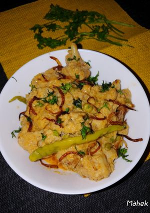 फूलगोभी कोरमा (Phool gobhi korma recipe in Hindi) रेसिपी मुख्य फोटो