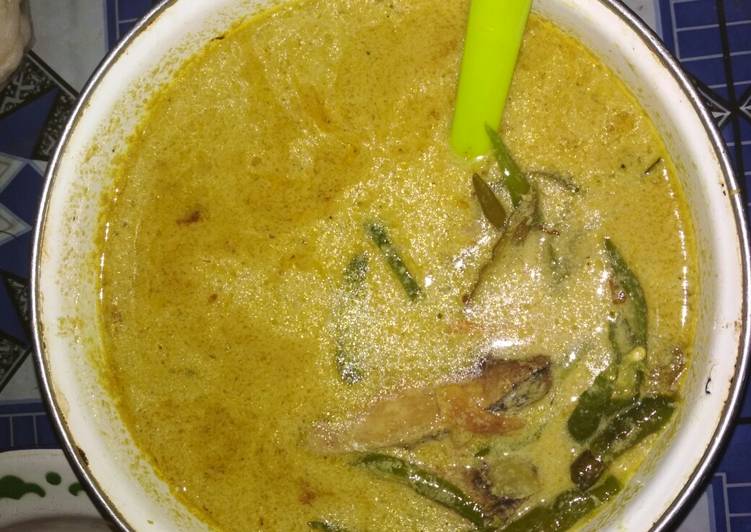 Resep Bumbu Dapur Tongkol lodeh Lombok ijo