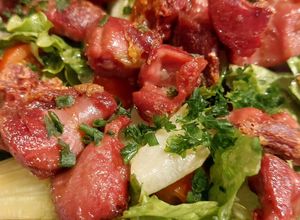 Une photo de Salade de gésiers rapide