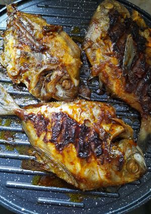 Foto resep Ikan Bawal Bakar Pedas Manis Sambal Kecap