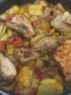 صورة لوصفة صينيه دجاج بالخضار