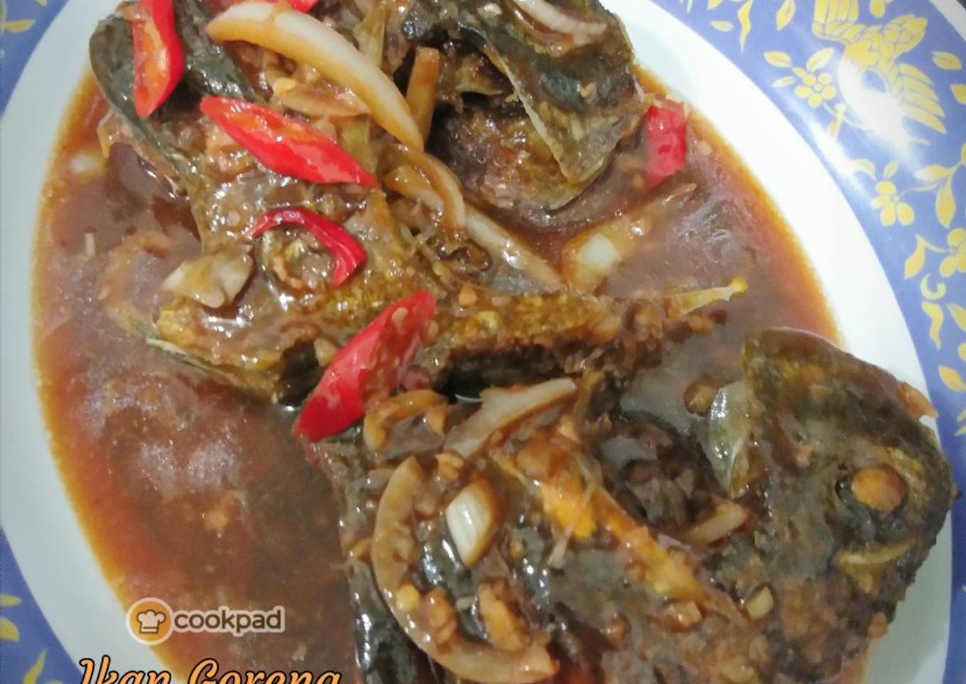 Ikan Goreng Saus Tiram
