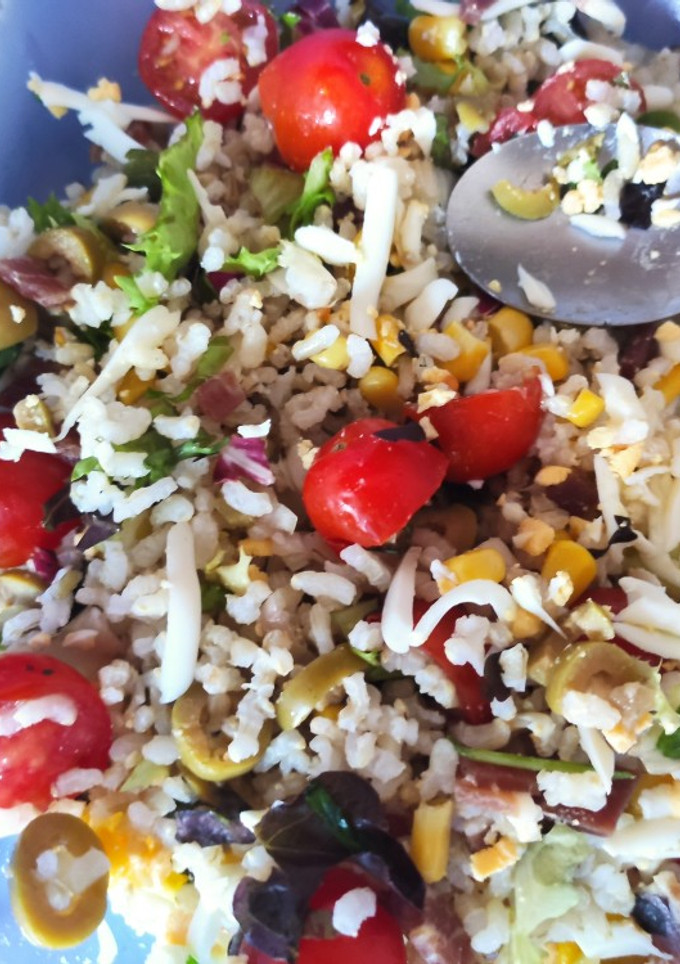 Una foto de Ensalada de arroz