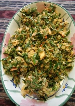 Foto resep Urap Daun Kencur