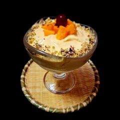 A picture of Mango Shrikhand.