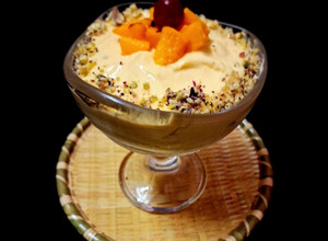 A picture of Mango Shrikhand.