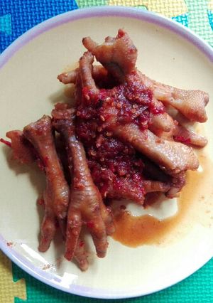 Foto resep Ceker super pedas