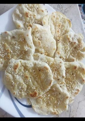 عکسی از دستور نان تابه ای سریع