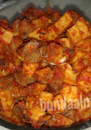 Foto resep Kentang balado ati ampla mudah & enak