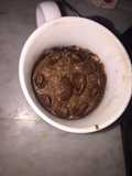 1minute Nutochoco mug cake in microwave