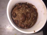 A picture of nutella mug cake