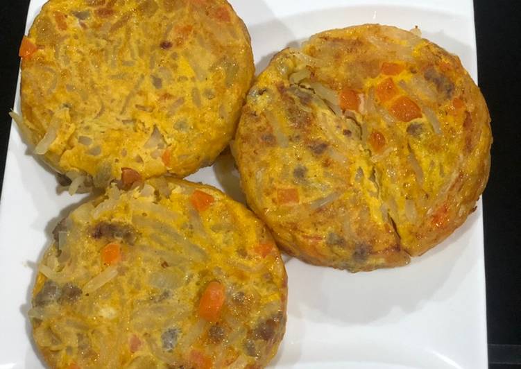 makanan Martabak telur shirataki Jadi, Enak