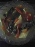 Lele taworcis(tahu,wortel,buncis) kuah segar