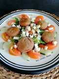 Ensalada de falafel