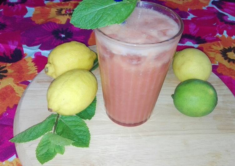 Smoothie, mojito de sandía