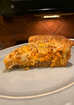 A picture of Taco Pie.
