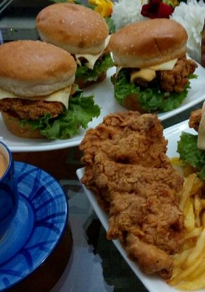 A picture of Zinger Burger.
