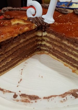 Gluténmentes dobos torta recept fotója