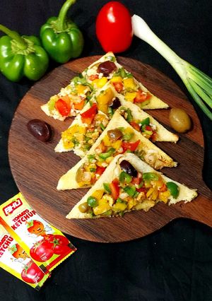 A picture of Pizza Bread Toast.