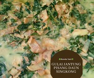 Masakan Populer Gulai Jantung Pisang Daun Singkong Minggu Ini