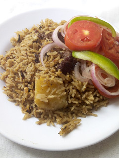 A picture of Beef Pilau.