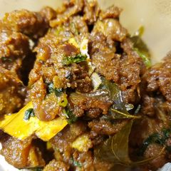 A picture of Mutton chukka.