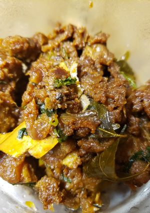 A picture of Mutton chukka.