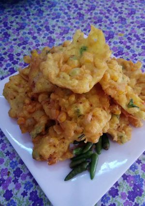 Foto resep Bakwan jagung manis 😊👍