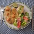 Filete de pescado empanizado
