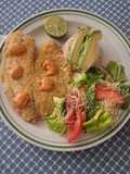 Filete de pescado empanizado