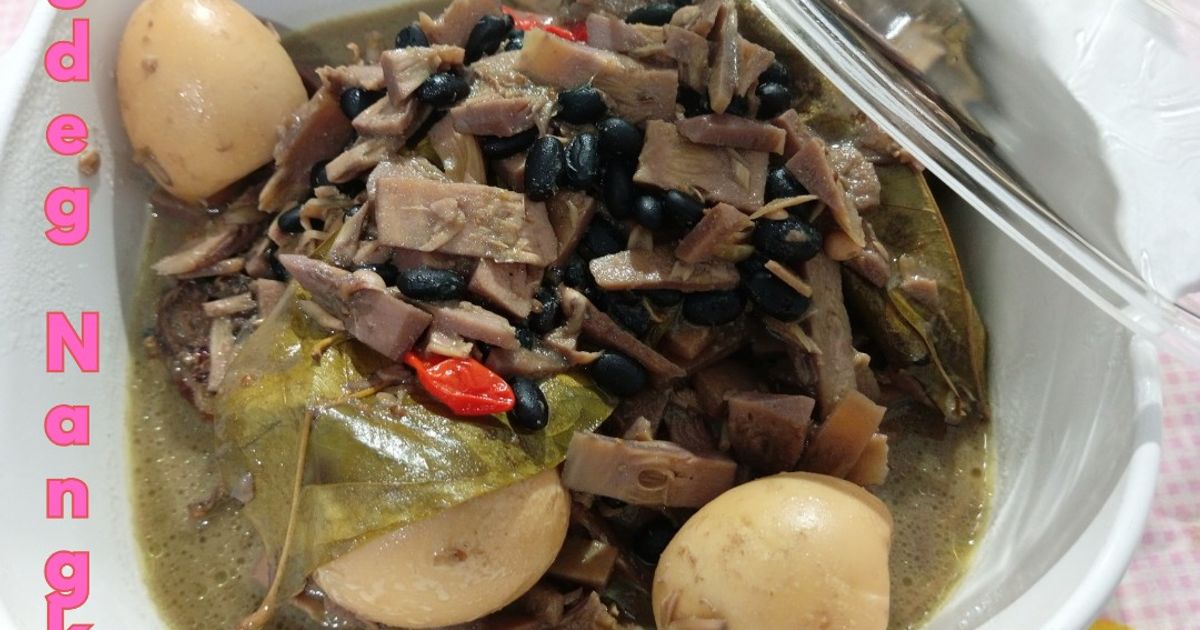 Gudeg Nangka Kedelai Hitam