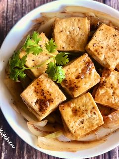 洋蔥燒豆腐 / 家常菜 的食譜成品照片