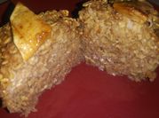 A picture of apple muffins