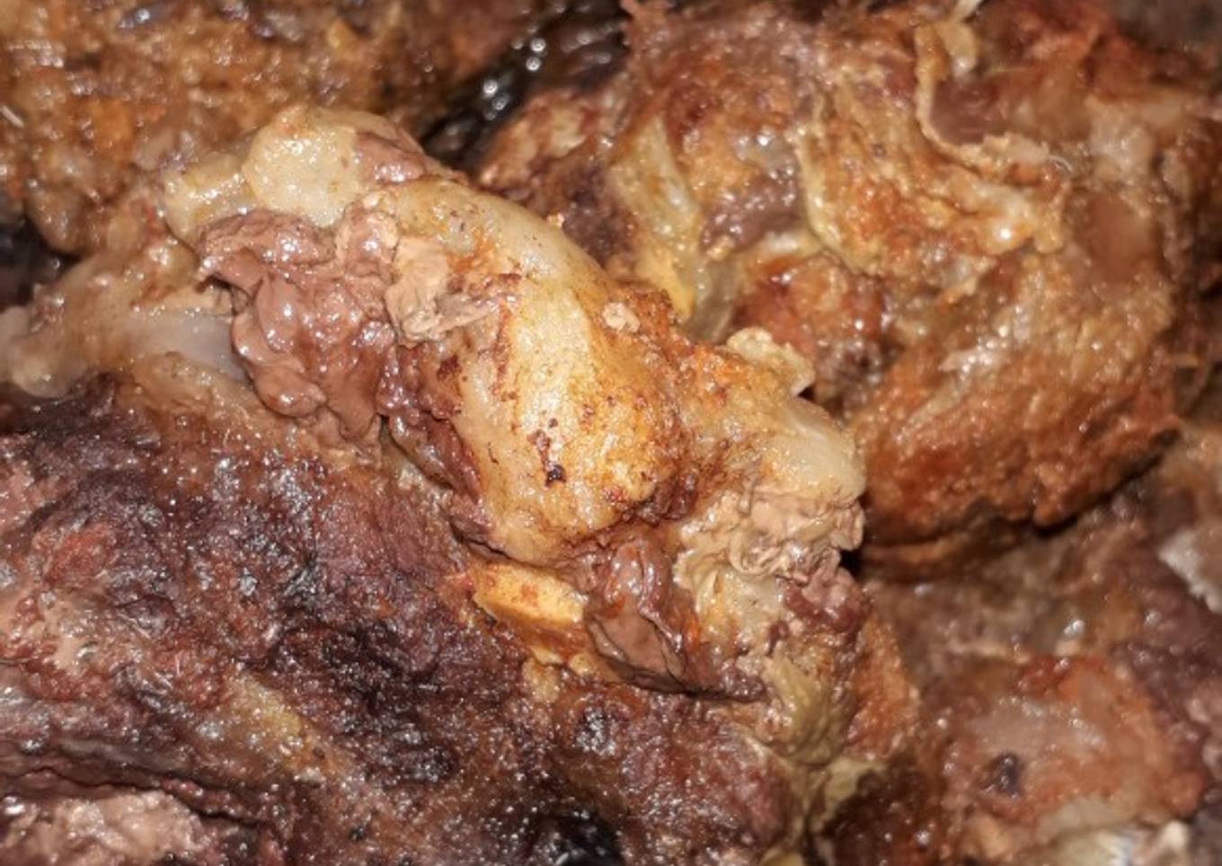 Steamed meat