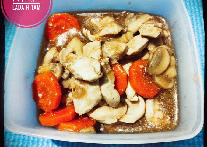 Anti Ribet, Membuat Ayam lada hitam Ekonomis Untuk Dijual