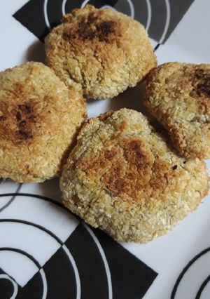 Una foto de Coquitas (galletitas) de coco!! Veggis😋