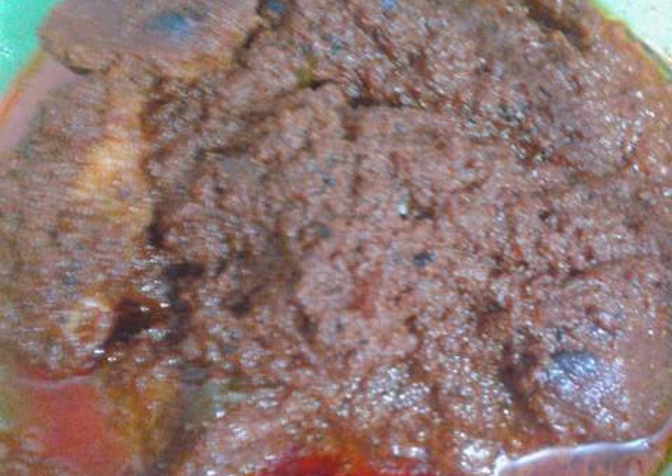 Rendang daging sapi