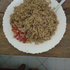 A picture of Simple pilau plain#4weekschallenge#.