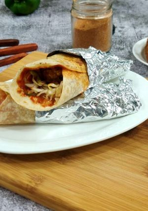 A picture of 2 Way Vegetable Frankie.