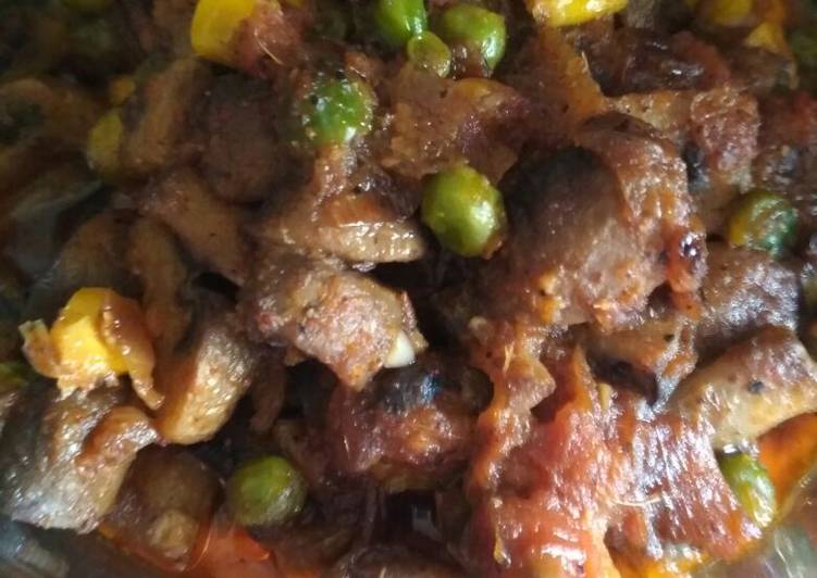 Simple Way to Make Mushroom baby corn stir fry in 10 Minutes for Family